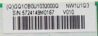 MAIN PARA MONITOR ASUS / NUMERO DE PARTE GQ1CB0U103 / 715GA785-M01-T00-004G / 5724149M0167 / DISPLAY LC238LF4F / MODELO BG249Q - Imagen 2